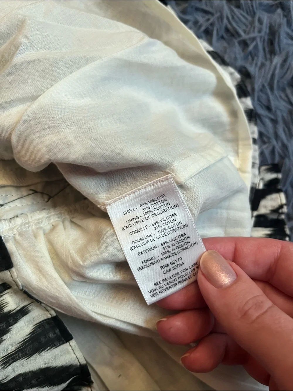 Anthropologie Verb by Pallavi Singhee Abstract Peplum Blouse Black White Size M